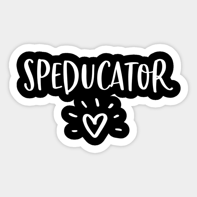 Special Education Teacher Shirt Speducator Sped Ed Gift Sticker by lohstraetereva